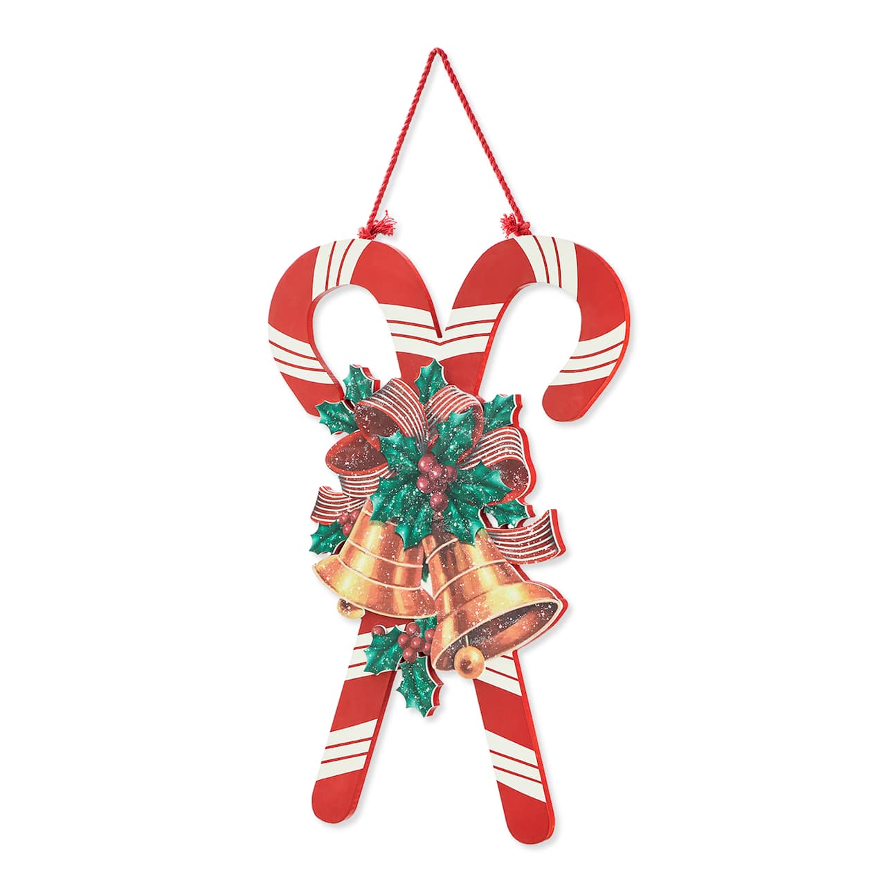 Glitzhome® Christmas Candy Cane Wall Décor
